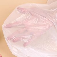 Nappe de table rectangulaire transparente anti-déversement d'huile, nappe de table jetable en plastique pour les dîners, les pique-niques, le camping, les fêtes