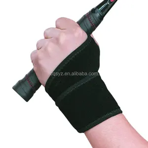 कस्टम कलाई अंगूठे का समर्थन उच्च गुणवत्ता वाले चुंबक कलाई समर्थन लोचदार सांस हाथ कलाई समर्थन
