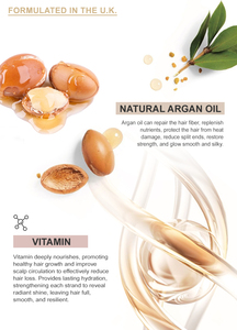 Venta al por mayor champú de ligereza natural orgánico cuidado del cabello reparación suavizante vegano aceite de argán conjunto de champú y acondicionador para el cabello - Product Image 3