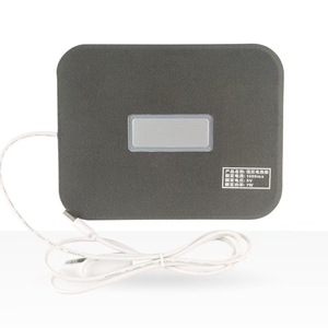 Electric <b>Heating</b> Pad Grey PTC <b>Heating</b> Element <b>USB</b> Powered Waist Support 3-Level Temperature Control Timer Function - Product Image 5