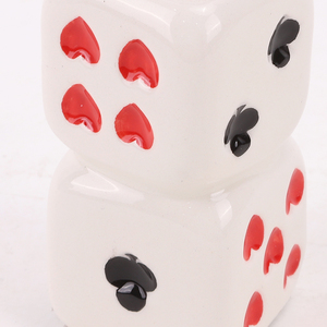 Tappo per Bottiglia in Ceramica Redeco Cool Dice, Tappo per <span class=keywords><strong>Vino</strong></span>, Regalo, Commercio all'Ingrosso, Logo Personalizzato, Decorazione Bar, Divertente - Product Image 6