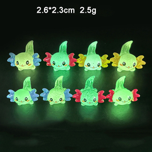 Sachets mystères de figurines animales lumineuses en résine, miniatures et brillantes, jouets avec surprise, accessoires de jeu DIY - Product Image 6