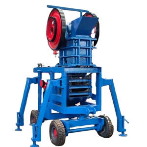 Máy nghiền hàm máy với rung màn hình pe250x400 giá sản xuất - Product Image 2