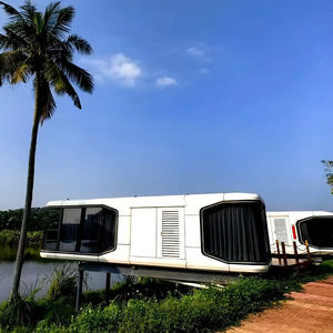 Contenedor de cápsula de Panel sándwich prefabricado Modular económico de alta calidad, Instalación rápida, fácil montaje, edificio de oficinas - Product Image 6