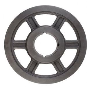 รอกสายพานวี 2AK22 V Pulley SPA รอกสายพานวีแบบร่องคู่ รอกไทม์มิ่งเหล็กกล้า 2517 พร้อมบูชแบบเรียว ปรับแต่งได้ตามความต้องการ (OEM) ขนาดเส้นผ่านศูนย์กลางภายนอก 255.5 มม. - Product Image 4