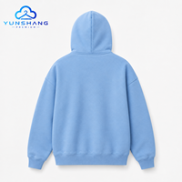 Sudadera con Capucha para Hombre, Marca Hip-Hop, 100% Algodón, Felpa, Secado Rápido, Transpirable, Unisex, Invierno, Casual, Lisa, 300 Gramos