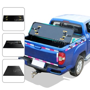 <span class=keywords><strong>2023</strong></span> Jeep Gladiator NP300 para Honda Ridge Liner Tonneau cubierta retráctil Manual cubierta de cama persiana enrollable de aluminio cerradura eléctrica - Product Image 3