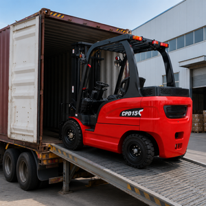 Chariot élévateur électrique compact économique FW CPD15 1,5 tonne, neuf, avec batterie lithium-ion 60V et pneus pleins - Product Image 5
