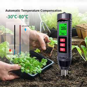 Medidor de Suelo Digital con Pantalla, Sonda de Prueba de Temperatura y CE, Precio de Fábrica, Medidor de CE de Suelo Portátil - Product Image 2