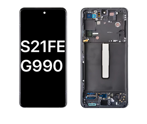 Écran LCD de téléphone portable pour <span class=keywords><strong>Samsung</strong></span> S21FE <span class=keywords><strong>G990</strong></span> Écran tactile OLED avec 1 an de garantie - Product Image 1