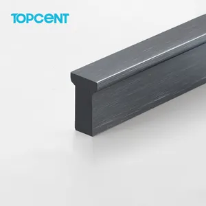 Topcent الجملة الفاخرة سبائك الألومنيوم خزانة حمام مقابض باب