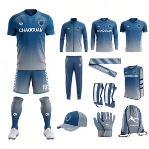 Divisa da Calcio Personalizzata, Set Completo di Maglie da Calcio per Bambini, Kit Completo di Uniformi Sportive - Product Image 1