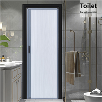 Porte pliante en nid d'abeille de haute qualité légère et durable adaptée à un usage résidentiel avec protection de la vie privée