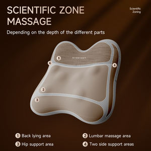 Masajeador de espalda y <span class=keywords><strong>cuello</strong></span> <span class=keywords><strong>Homedics</strong></span>, masajeador de silla de masaje rodante y amasado profundo, masajeador de silla para uso doméstico de oficina - Product Image 4