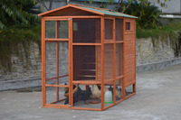 Meilleure Vente Grande Cage pour Animaux Poulailler Extérieur en Bois Grande Capacité pour 15-20 Poules