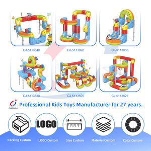 مجموعة سكة حديدية مغناطيسية من تشينغجي، 60 قطعة، مجموعة سكة سحرية للتركيب الذاتي، مجموعة قطار مغناطيسي للأطفال - Product Image 4