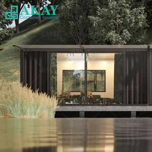 Durable Ignífugo Verde Oficina Hotel Construcción Sitio Vivienda Modular Casa Prefabricada para Alquiler - Product Image 4