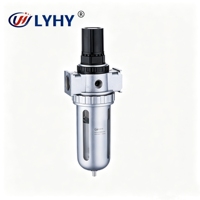 Unité de traitement d'air comprimé industrielle LYHY SFR Series SFR-200 SFR-300 SFR-400 – Filtre régulateur de pression pneumatique