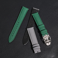 Jettda New Coated Sail cloth Sport 18/19/20/21/22mm Segeltuch Quick Release Gummi armband Robuste, haltbare Falt schnalle