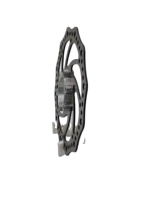 Disque de frein à ondes DR2 160 mm, 6 boulons, acier inoxydable, pour vélo, vélo électrique, trottinette électrique, vélo pour enfants, ODM