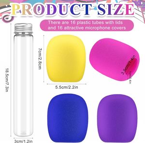 DAMAI 8 Color <b>Party</b> Supplies Kids Birthday Halloween New Year And Themed <b>Party</b> Microphone Shaped Plastic Candy <b>Box</b> - Product Image 5