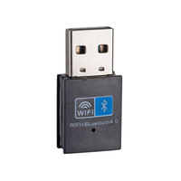 Kartu Jaringan Nirkabel USB 150M BT 4.0 Band 2.4G Adaptor Wifi Chip Kecepatan Tinggi untuk Desktop dan Laptop