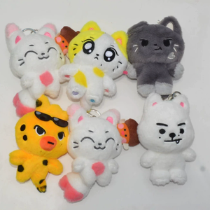 Porte-clés en peluche de dessin animé KPOP Idol <span class=keywords><strong>NIKI</strong></span> JAKE JAY Jungwon Sunoo Sunghoon en gros - Product Image 2