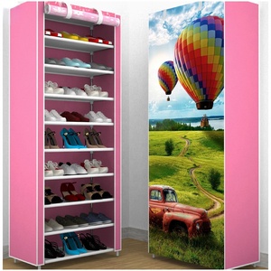 Không thấm nước 10-Layer 50-Pair lưu trữ chủ sở hữu Giày Tủ giá rẻ Organizer cho nhà bếp túi quần áo Giường nhà để xe sử dụng - Product Image 3