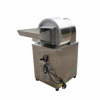 Machine à couper les frites et les chips de pommes de terre électriques automatiques, coupe-frites avec moteur, acier inoxydable 550W