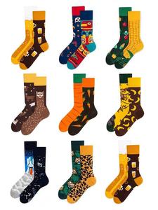 Nr Logo فستان عصري للرجال جوارب قطنية مرحة للرجال - Product Image 6