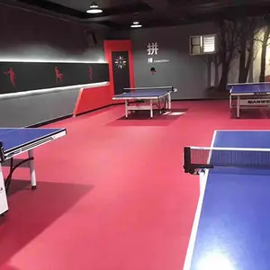 PVC spor zemin masa tenisi Pickleball spor kort döşemesi