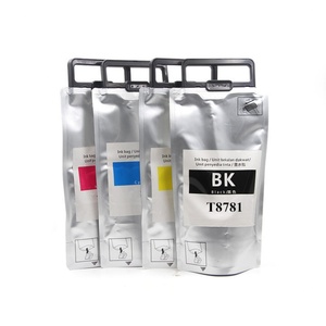 ซุปเปอร์คัลเลอร์ T8781-T8784 ถุงหมึกคุณภาพสูงพร้อมชิปสำหรับเครื่องพิมพ์เอปสัน WF-R5190DTW WF-R5690DTWF - Product Image 6