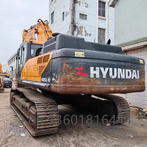 Excavadora de cadenas Hyundai 485LVS usada, procedente de Corea, 48.5 toneladas de peso operativo, cucharón de 5 toneladas, bomba totalmente hidráulica, motor totalmente hidráulico. - Product Image 2