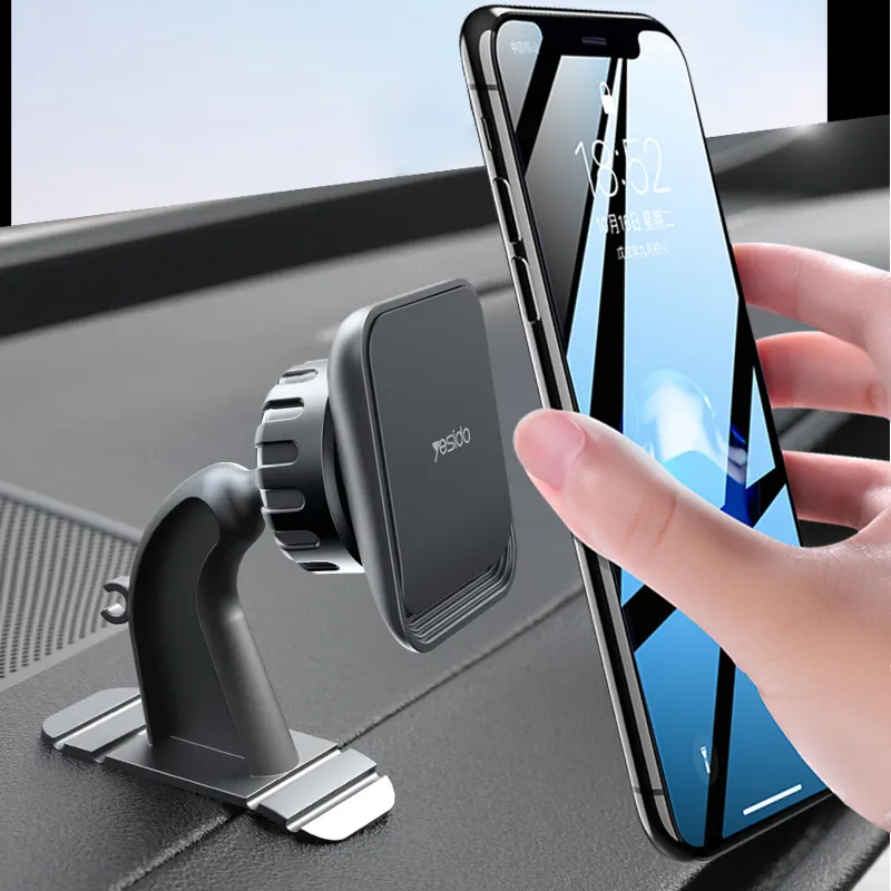 चुंबकीय चुंबक 360 डिग्री यूनिवर्सल कार के डैशबोर्ड सेलफोन मोबाइल स्मार्ट सेल फोन के लिए माउंट समर्थन ब्रैकेट धारक किट कार