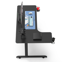 Escritorio para Juegos en Forma de L Wquantum, Mesa para Computadora Gamer, Escritorio para Videojuegos