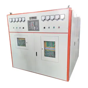 1Ton Intermediate Frequency Steel Alloy Induction Melting Furnace