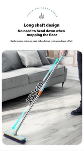 Spazzola multifunzione per la pulizia <span class=keywords><strong>di</strong></span> prodotti per la pulizia con manico lungo scope per pavimenti e spazzare la pulizia - Product Image 5