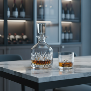 Decantador de Cristal de Alta Calidad de 500 ml con Diseño Clásico de Lujo y Logotipo Personalizado para Whisky y <span class=keywords><strong>Vino</strong></span>, Ideal para Regalos - Product Image 2