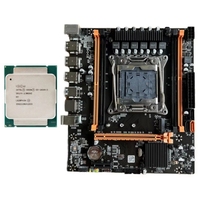 Nouvelle carte mère d'ordinateur de bureau LGA2011-3 X99-H, prend en charge les processeurs E5-2650V3/2680V3/2690V3/2690V4, kit DDR4 128 Go SATA