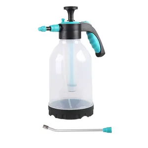 Vertak 1.5L/2L manual hand pump pressure sprayer portable plastic water sprayers with safety valve