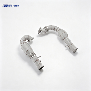 ท่อไอเสียตรงสำหรับ BMW F01 740i F02 740Li N54 3.0T Twin Turbo – สแตนเลส 304 แบบ Bolt-On เพิ่มประสิทธิภาพ - Product Image 5