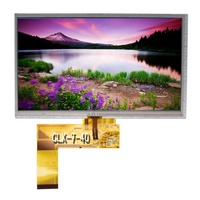 7 Zoll TFT RGB 40PIN 800X480 LCD-Anzeigemodul mit Resistivem Touchpanel