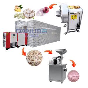 Venta Directa de Fábrica: Línea de Procesamiento para Secado y Molienda de Vegetales, Jengibre, Cebolla y Ajo en Polvo - Product Image 1