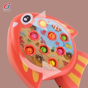Chengji jeux électroniques éducatifs bricolage jouets <span class=keywords><strong>poisson</strong></span> mignon apprentissage précoce réaction formation dessin animé marteau Whack une taupe jouet - Product Image 4