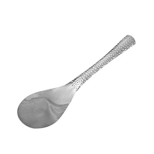 Cuchara pequeña de acero inoxidable con textura martillada, adecuada para uso doméstico, cafeterías, tiendas de postres y uso comercial; de alta calidad - Product Image 5