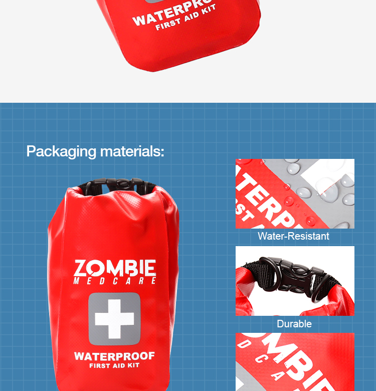 product-750-780 multi-functional eva potable emergency medical bag waterproof first aid kit