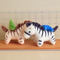 Jouets en peluche de haute qualité, poupées de 15 cm, nouveau design, jouets en peluche en forme de cheval, porte-clés en peluche, vente en gros pour enfants