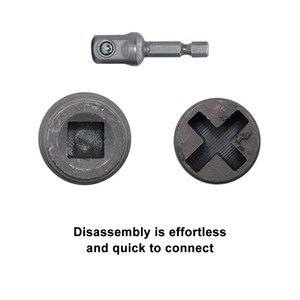 Clé à douille en acier au carbone pour démontage de pneus, accessoire d'outil électrique pour réparation automobile - Product Image 4