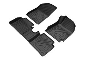 Tapis de sol sur mesure Autobo pour <span class=keywords><strong>Hyundai</strong></span> <span class=keywords><strong>i10</strong></span> <span class=keywords><strong>2023</strong></span> RHD en TPE, protection toutes saisons pour hayon, nettoyage facile - Product Image 2