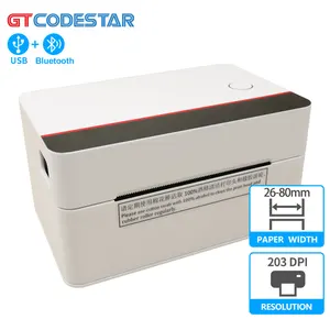 GT-P820 Impresora de etiquetas USB 블루투스 라벨 가격 태그 80mm 열 바코드 프린터